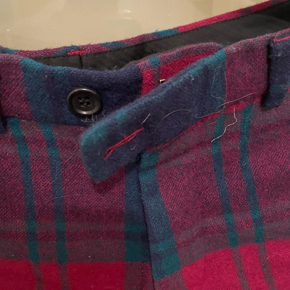 Woolrich wool Plaid pants - Picture 2 of 4